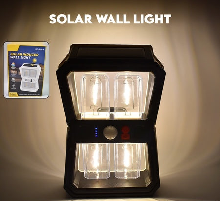 Solar Wall Lantern Light With 3 Modes  Motion Sensor (1 Pc)