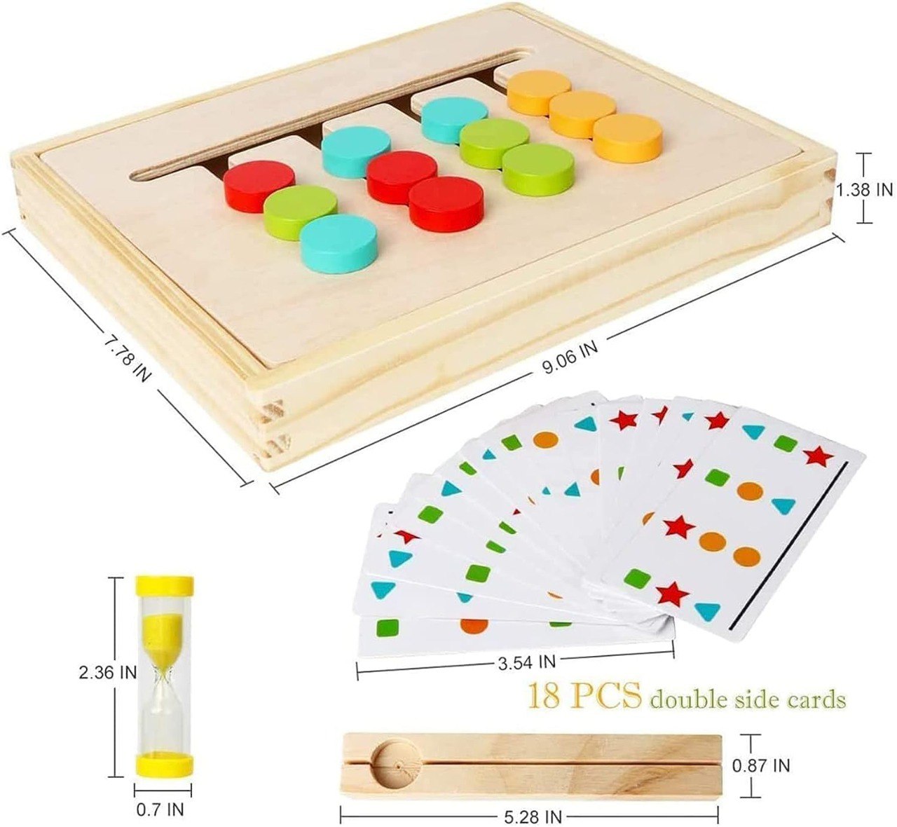 Preschool Learning Toys Slide Puzzle Fun & Educational Brain Game for Kids