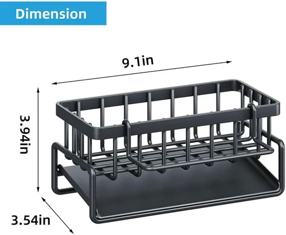 Metal Sink Organizer & Draining Rack