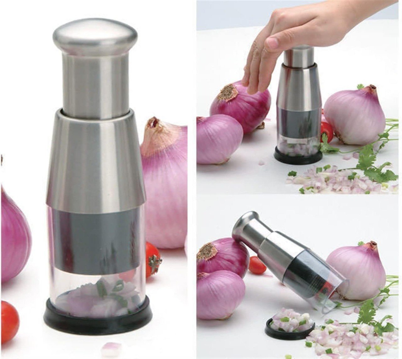 Metal Garlic Mini Chopper Premium Quality