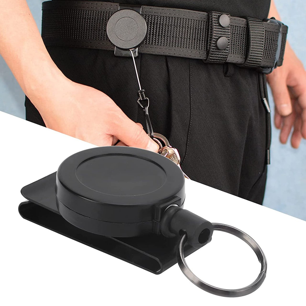 Anti-Theft Retractable Keychain